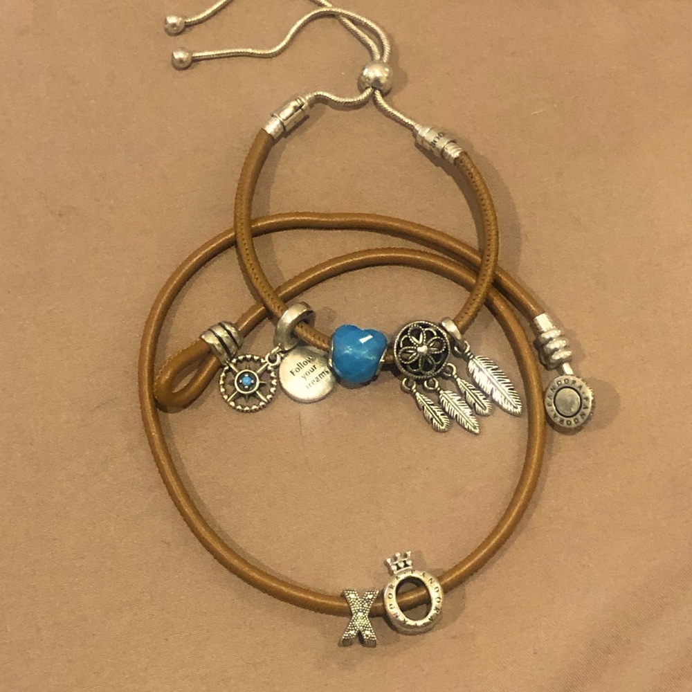 Pandora Dream Catcher, Festival Leather Bracelets